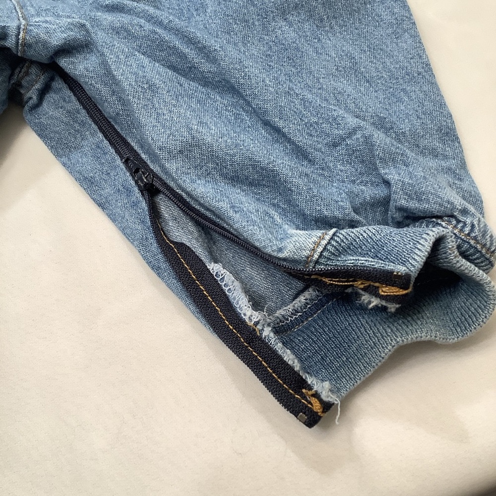 Vintage SF Blues Denim Fly Boys One Piece - Picture 4 of 7
